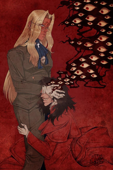 "Submission" Hellsing Fanart